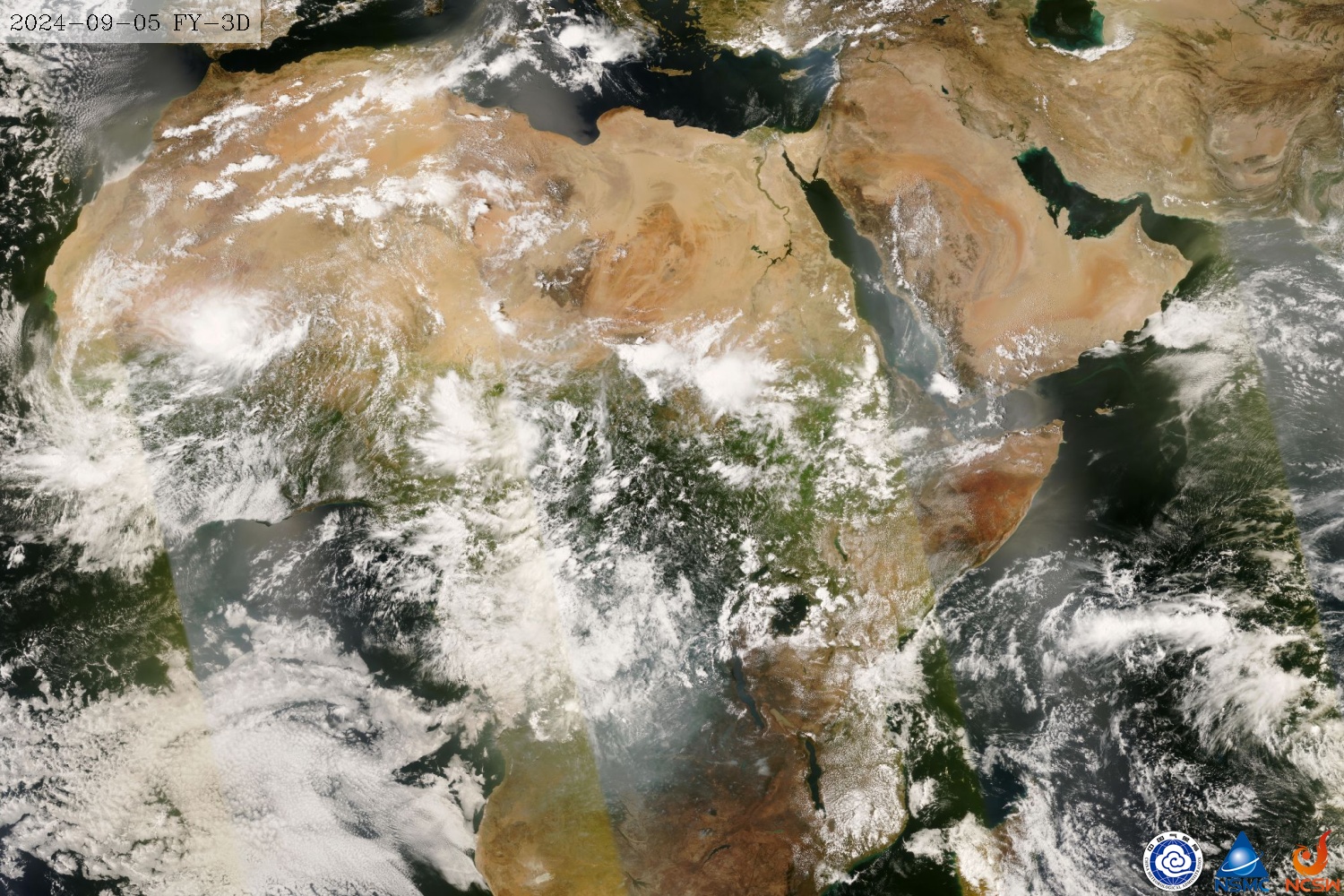 FY-3D regional image