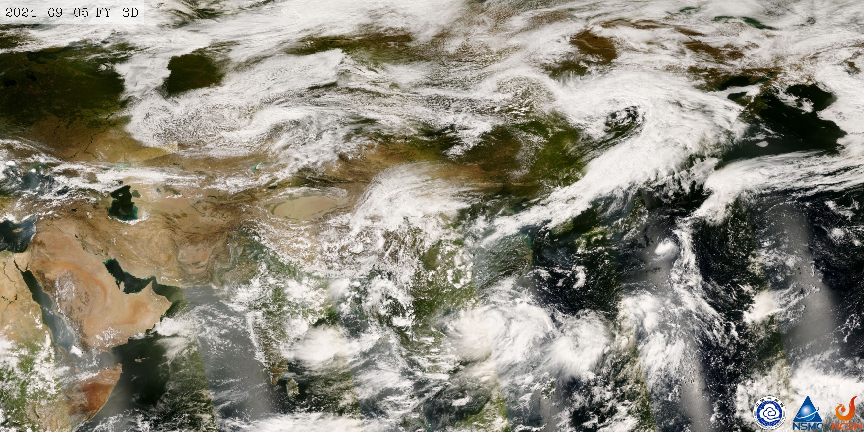 FY-3D regional image